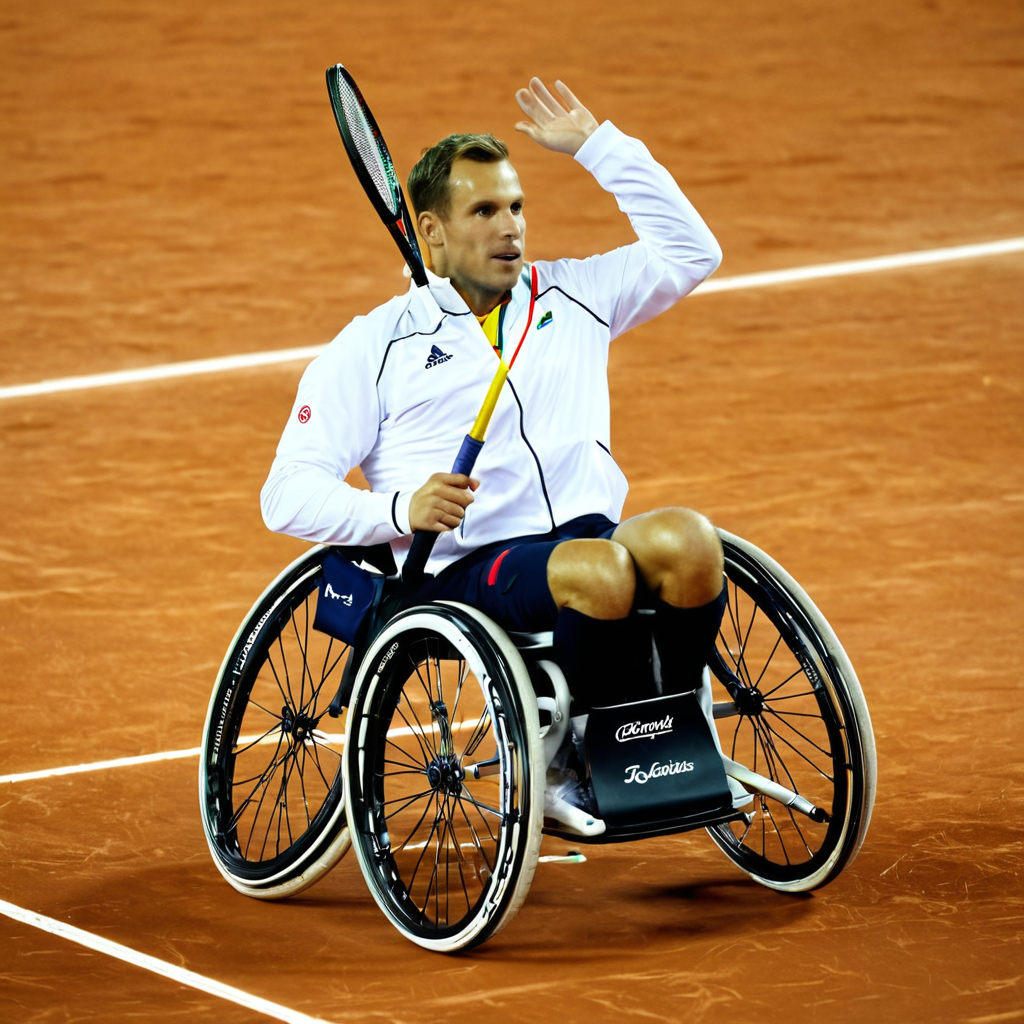 Wheelchair Tennis Paralympics 2024